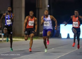 Felipe Bardi y Erik Felipe Barbosa Cardoso, listos para los 60m en Glasgow