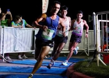 Joaquín Arbe y la peruana Jazmín Matos vencieron en el 10k Cipolletti