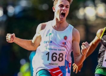 Otra incursión de Renán Gallina en los 200 metros, en Sao Paulo