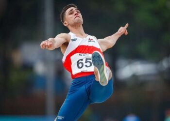 Velocistas y saltadores se destacaron en Santiago