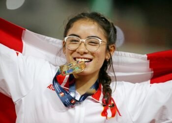 Earl y Chirinos dominaron los 100 metros en el Nacional u20 de Perú