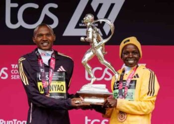 Dominio keniata en el maratón de Londres