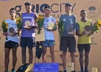 Garibay ganó el medio maratón de Rio