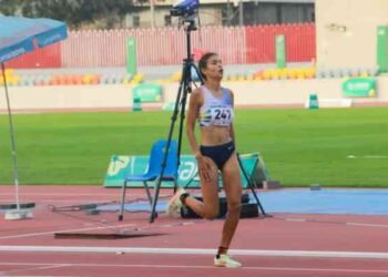 Lily Alder, con récord juvenil ecuatoriano