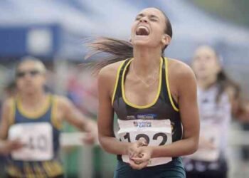 Julia Aparecida Rocha Ribeiro logró los 400 en el u20 de Brasil