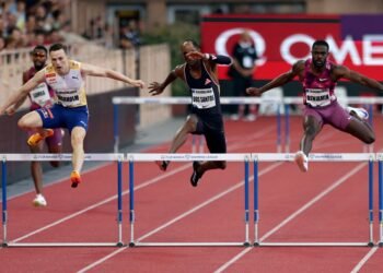 Alison, tercero en otro gran duelo de los 400 vallas