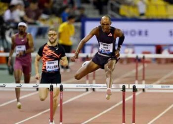 Alison se prueba en el estadio de Charlety