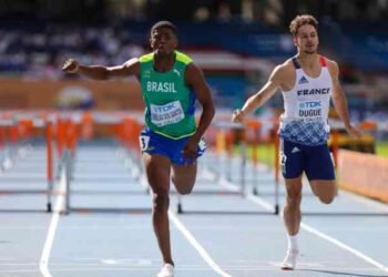 Misión en París para el joven vallista brasileño Thiago Resende Ornelas