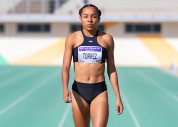Guadalupe Torrez, la representante de Bolivia en el sprint olímpico