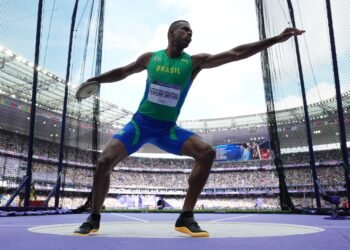 Muy buena actuación del brasileño Ferreira Santana en el decathlon