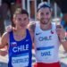 Díaz, Catrileo y Garibay completaron un durísimo maratón
