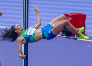 Valdileia Martins, finalista del salto en alto con récord de Brasil