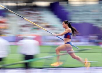 Robeilys Peinado, 10a. en la final de salto con garrocha