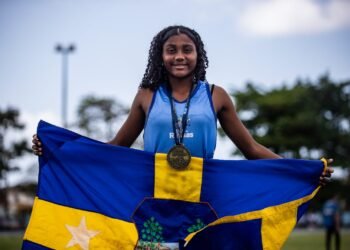 Viviany Almeida pasó los 6 metros  en largo en el u18 de Brasil