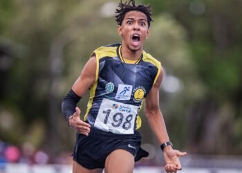 Thiago Guiotti Bonfim, con estirpe de vallista en el u18 de Brasil