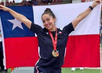 Anaís Hernández y Santiago Val dominaron la velocidad en el Universitario de Chile