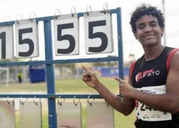 Excelentes marcas de los u18 de Brasil en la clausura de los Juegos de la Juventud