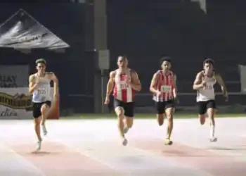 Hiebert y Almirón ganaron los 100 metros en el Nacional de Paraguay