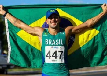 Matheus de Liz Correa ganó la marcha en los Juegos de Santa Catarina