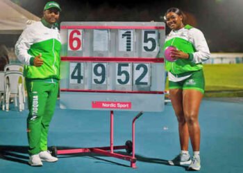 Stefania Mena también se lució en los Juegos Nacionales Juveniles de Colombia