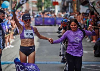 Carolina Tabares ganó otro medio maratón de Colombia