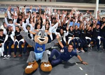 Fiesta inaugural del Sudamericano u18 en San Luis