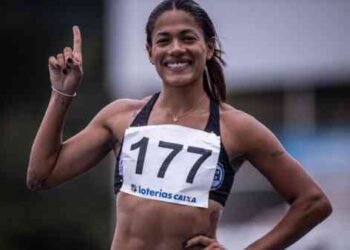 El despliegue de los velocistas en la cita de Brasil