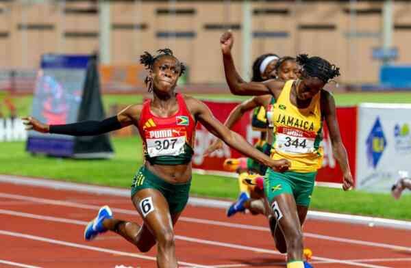 Hinckson, la promisoria velocista de Guyana, rumbo a la Universidad de Louisiana