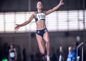Eliane Martins logró el salto en largo en la cita de Brasil