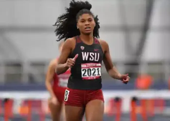 Récord brasileño indoor para Micaela de Mello