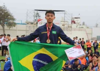Encuentro atlético de la colectividad japonesa en Lima