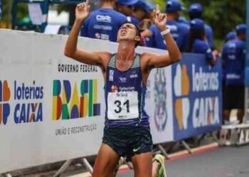 Este domingo Caio compite en la Copa Brasil de marcha