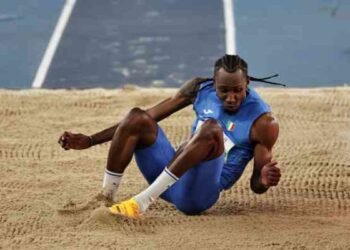 El primer título fue para Andy Díaz (Italia) en salto triple