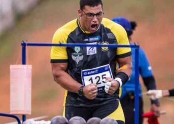 William Venancio Dourado, cerca de los 21 metros en bala