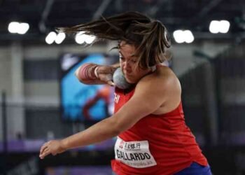 Ivana Gallardo, 14a en lanzamiento de bala