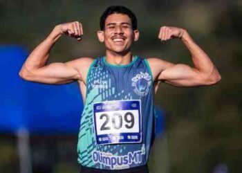 Matheus Pereira de Oliveira y Daniele Campigotto, los más veloces del u23 de Brasil