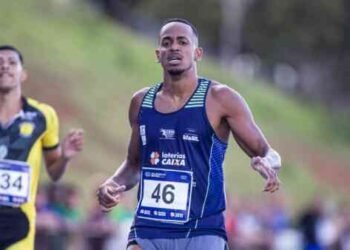 Vinicius Moura Galeno bajó los 46s en los 400 llanos del u23 de Brasil