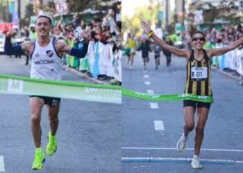 Montevideo también vivió su fiesta del maratón