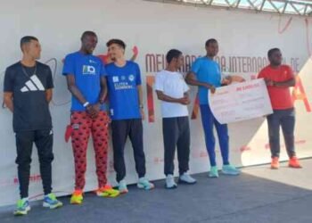 Ederson Vilela ganó un medio maratón en Brasil