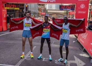 El uruguayo Catrofe, nuevamente debajo de 28 minutos en 10k