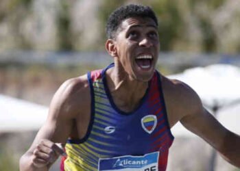 Exito del venezolano Izaguirre en el decathlon de España