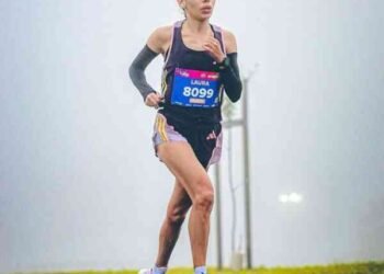 Laura Espinosa y Fabio Correia ganaron el medio maratón en Rio