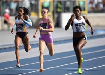 Martina, 50.28 en Polonia, junto a las figuras mundiales