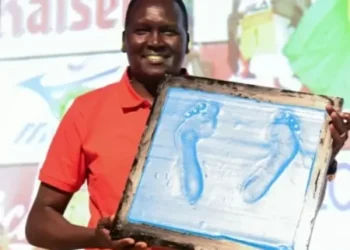 La organización de Sao Silvestre homenajeó a Paul Tergat