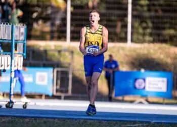 Paulo Henrique Krul pasó los 7.000 puntos en el decathlon u20