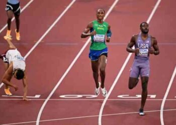 Alison se colocó nuevamente en la final de 400 con vallas