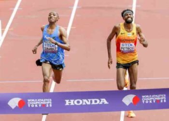 El increíble final del maratón en Tokio: «como una carrera de 100 metros»