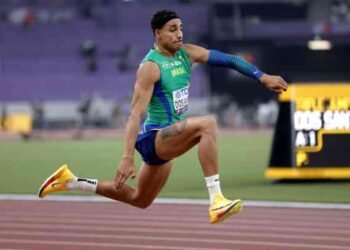 En salto triple, sólo Almir pudo acercarse