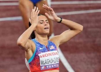 Sydney McLaughlin-Levrone, la super marca de Tokio 2025