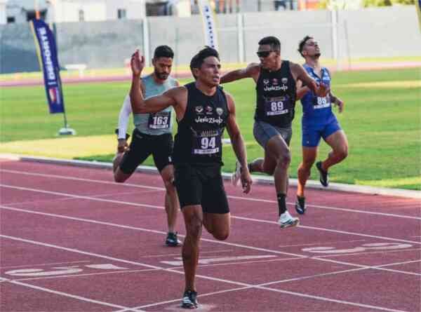 Alexis Nieves, al tope del sprint venezolano